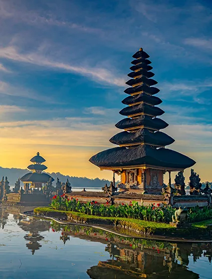 Ulun Danu Beratan temple in Bali